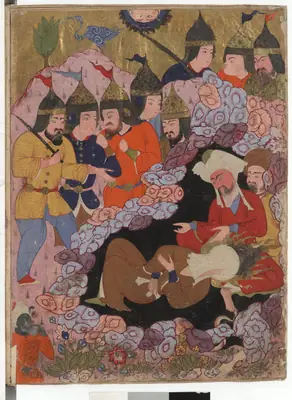 Falnâme yaprağı (taslak)