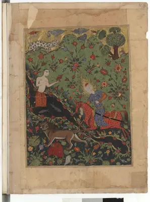 Falnâme yaprağı (taslak)