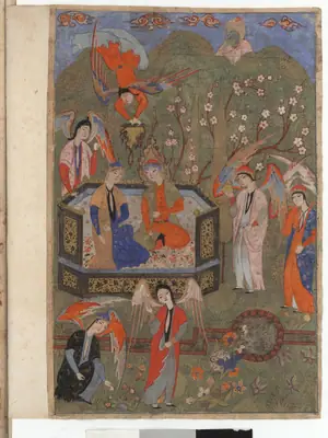 Falnâme yaprağı (taslak)