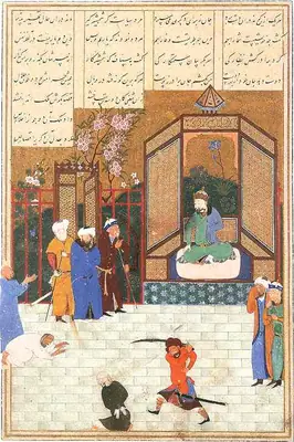 Emîr Hüsrev Dihlevî, Hamse, fol. bihzad