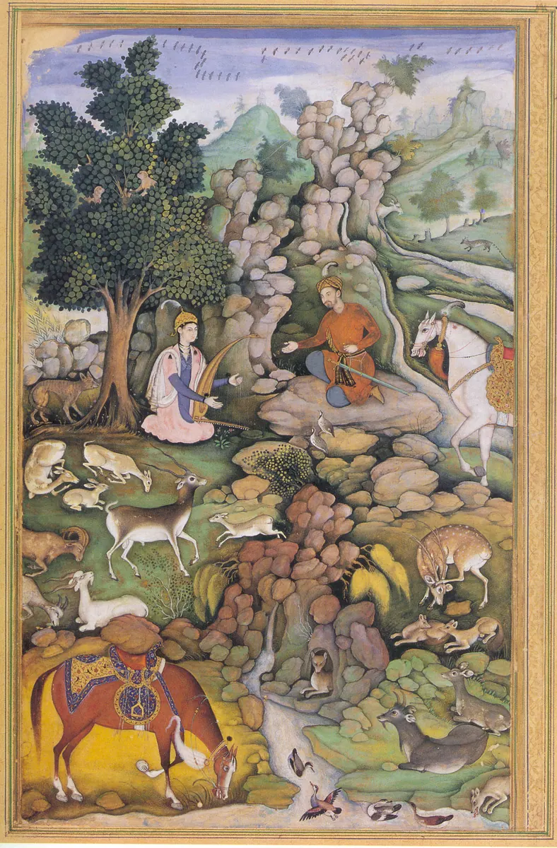 Emîr Hüsrev Dihlevî, Hamse, fol. 13-228-28-p03. The Metropolitan Museum of Art