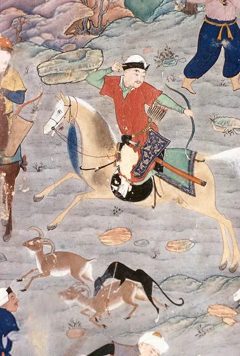 Emîr Hüsrev Dihlevî, Heşt Bihişt, fol. hunter-h-676. Topkapı Sarayı Müzesi Kütüphanesi (tarama: Wikimedia Commons)