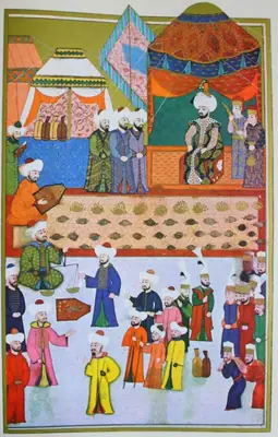 Çelebi Sultan Mehmed zamanında bir yılda iki sefer olması sebebiyle askere bahşiş ve inam dağıtılması; düşük çözünürlük — Anafarta levha 12
