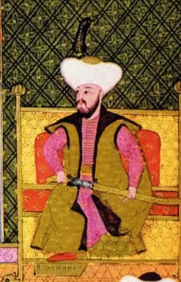 Yanko’nun (Hunyadi János) miğferinin II. Murad’ın kılıcıyla parçalanması