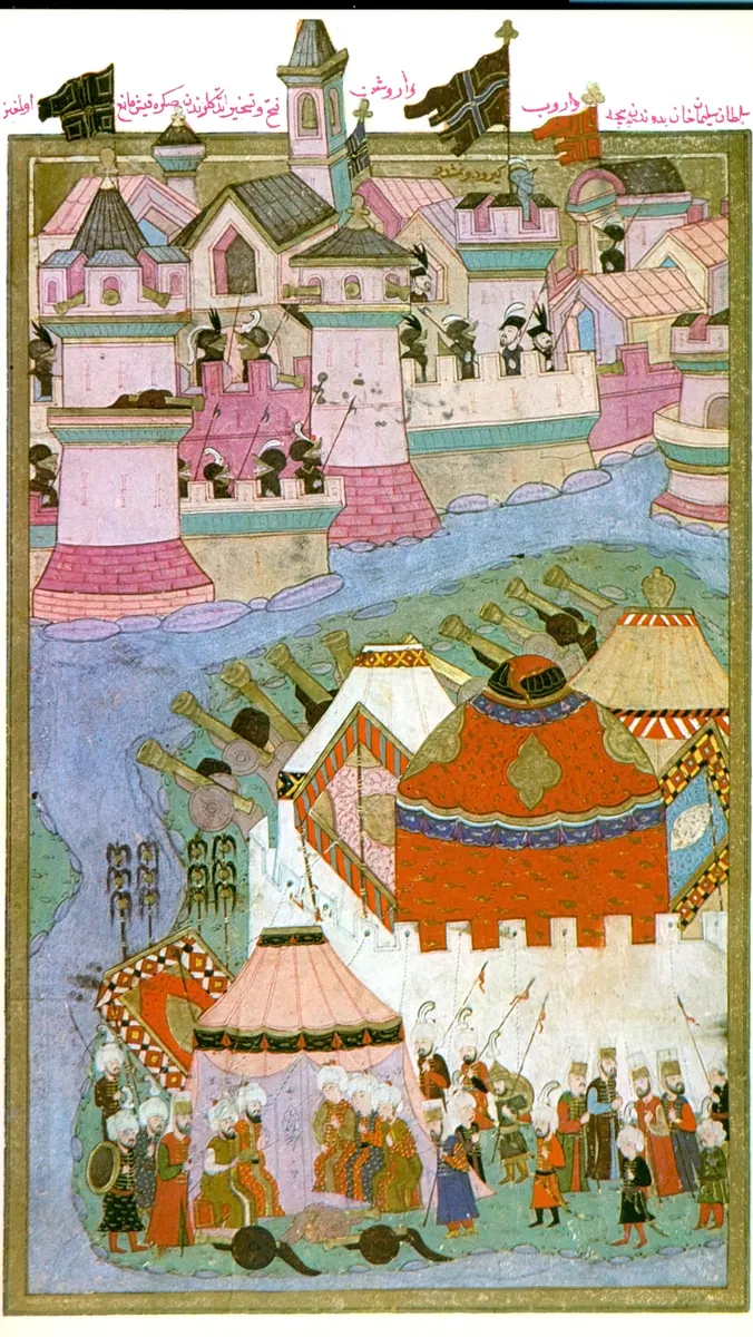 Hünernâme II, fol. 257b. Topkapı Sarayı Müzesi Kütüphanesi (tarama: Wikimedia Commons)