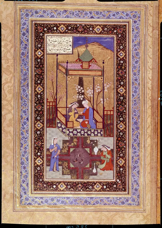 III. Murad Murakkaı, fol. f007v. Österreichische Nationalbibliothek