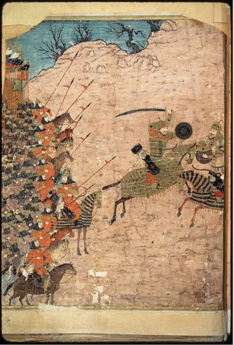 Murakka (TSMK H.2153), Tek yaprak. Topkapı Sarayı Müzesi Kütüphanesi
