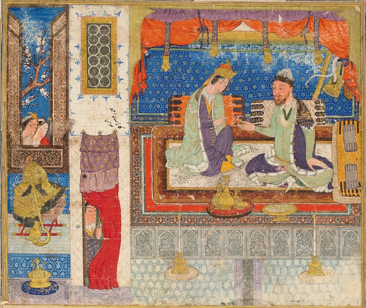 Murakka (TSMK H.2153), Tek yaprak. Topkapı Sarayı Müzesi Kütüphanesi