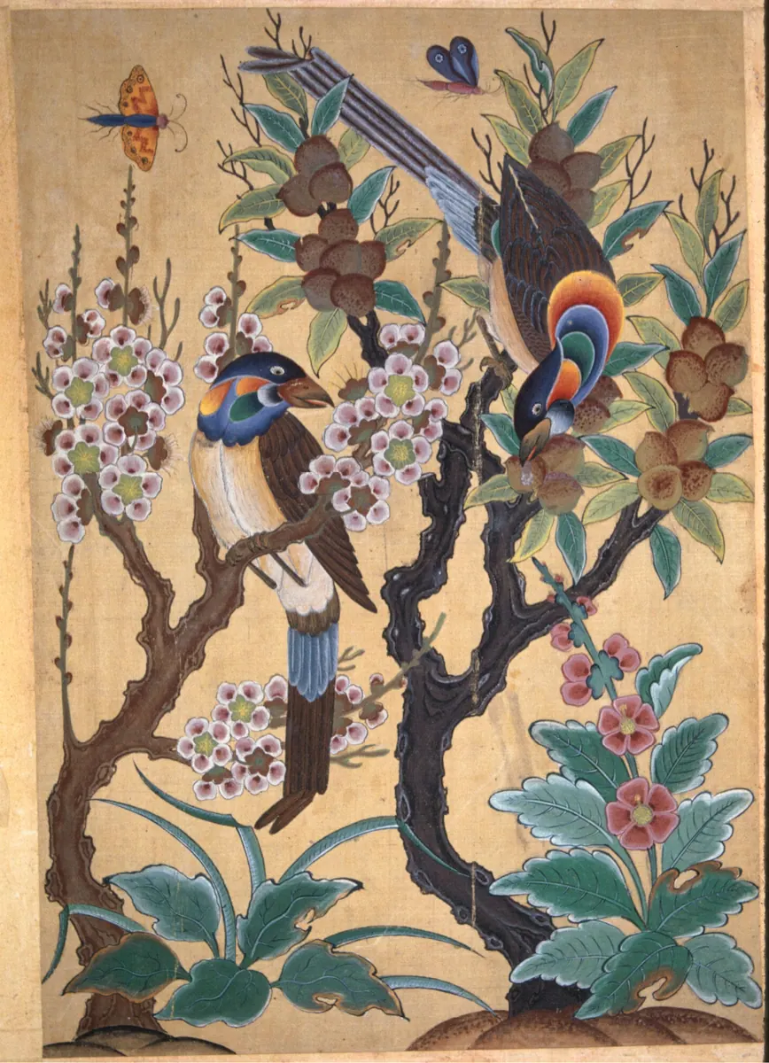 Murakka (TSMK H.2153), Tek yaprak. Topkapı Sarayı Müzesi Kütüphanesi