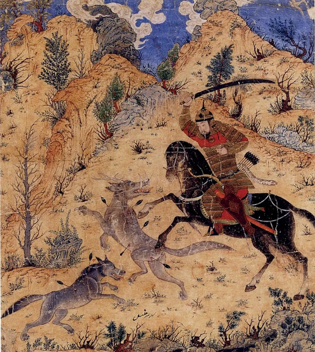 Murakka (TSMK H.2153), Tek yaprak. Topkapı Sarayı Müzesi Kütüphanesi