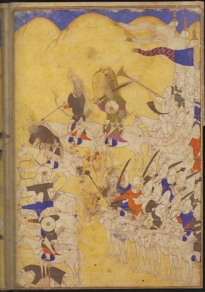 Murakka (TSMK H.2153), Tek yaprak. Topkapı Sarayı Müzesi Kütüphanesi