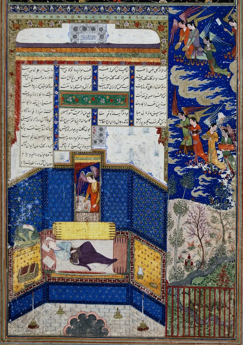 Murakka (TSMK H.2154), Tek yaprak. Topkapı Sarayı Müzesi Kütüphanesi