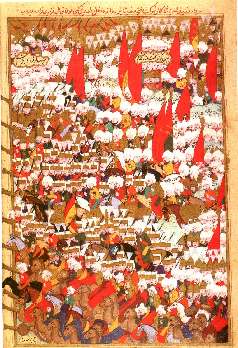 Revan seferi — Şehinşahnâme II minyatürü (Wikimedia Commons)