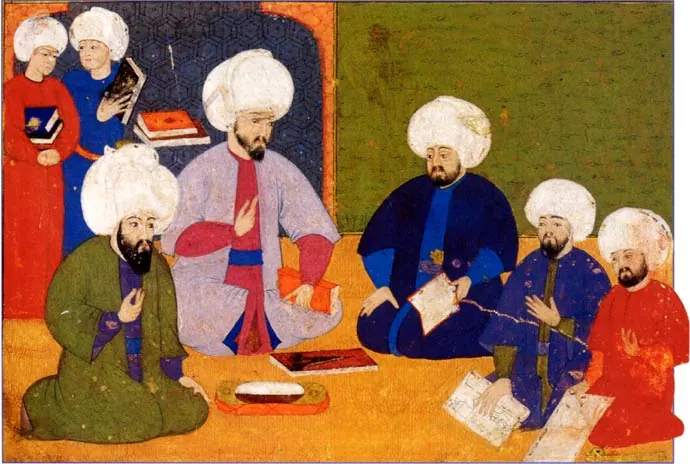 Şehnâme-i Selîm Hân, fol. f009r. Wikimedia Commons