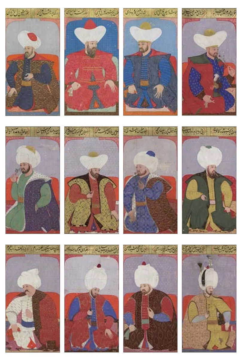 Kıyâfetü'l-insâniyye fî şemâili'l-Osmâniyye (Şemâilnâme), Tek yaprak. Wikimedia Commons
