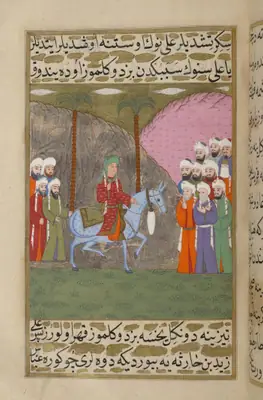 Hz. Ali’nin mavi katırı üstünde Kureyşlilerle karşılaşması