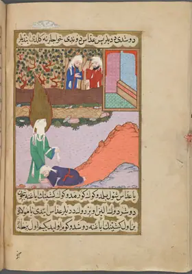 Addâs’ın Tâif’te Hz. Muhammed’in ayaklarına kapanması