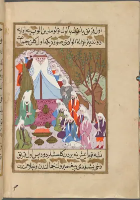 Ümm Ma’bed’in kabilesine Hz. Muhammed’i anlatması