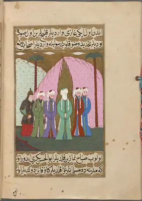 Hz. Muhammed’in ashabıyla sabah namazı kılması