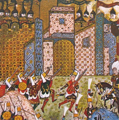 Rodos kuşatmasında Sultan Süleyman — ayrıntı