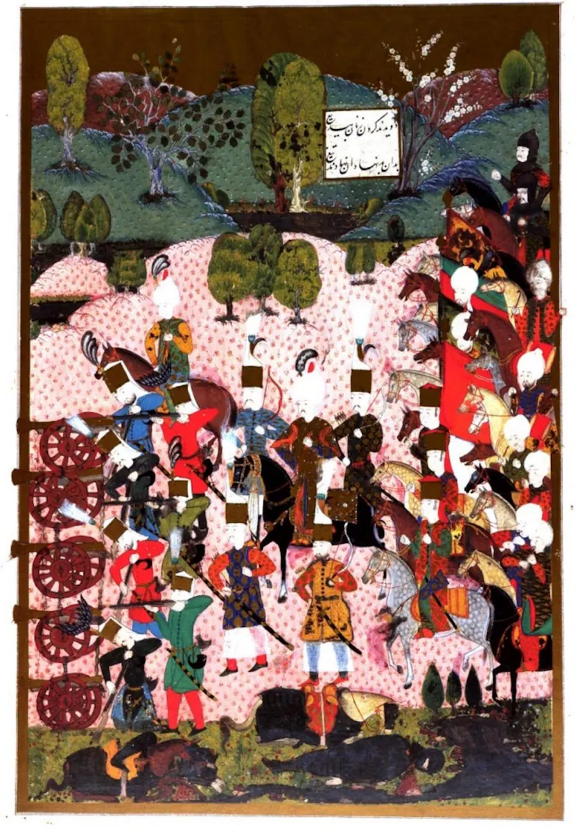 Mohaç Muharebesi'nde Sultan Süleyman