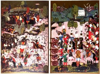 Mohaç'ta Sultan Süleyman