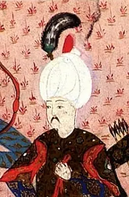 Mohaç'ta padişah portresi