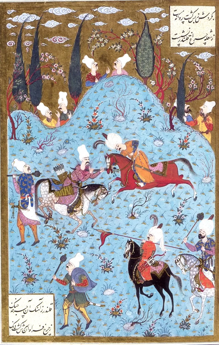 Ârifî, Süleymannâme (1558), Tek yaprak. Topkapı Sarayı Müzesi Kütüphanesi