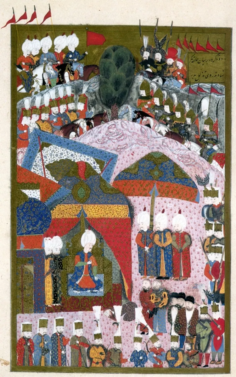 Ârifî, Süleymannâme (1558), Görsel 2. Topkapı Sarayı Müzesi Kütüphanesi