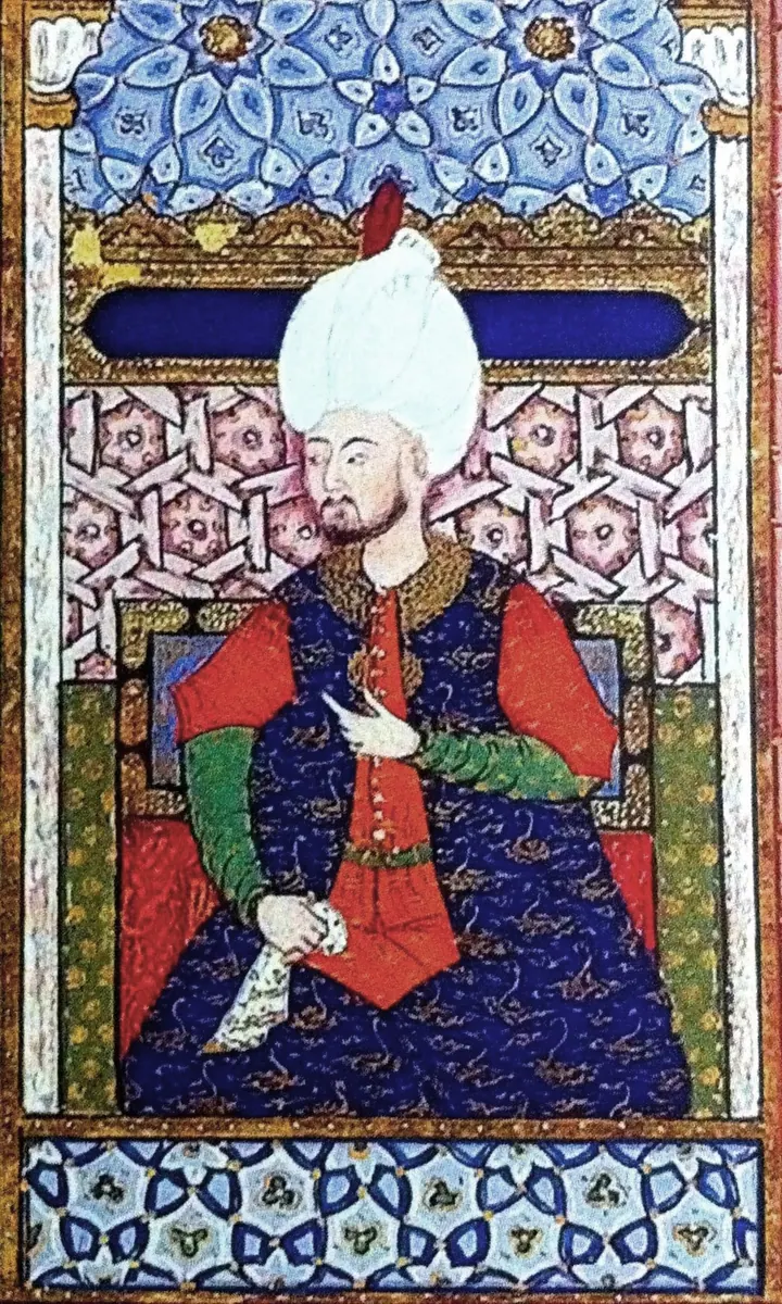Ârifî, Süleymannâme (1558), Tek yaprak. Topkapı Sarayı Müzesi Kütüphanesi