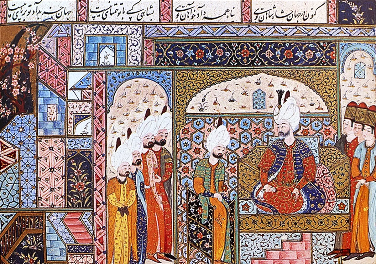 Ârifî, Süleymannâme (1558), Tek yaprak. Topkapı Sarayı Müzesi Kütüphanesi