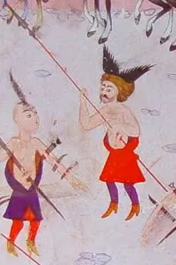 Surname-i huemayun Deli. (198×297) — Sûrnâme-i Hümâyûn minyatürü (Topkapı Sarayı Müzesi Kütüphanesi (tarama: Wikimedia Commons))