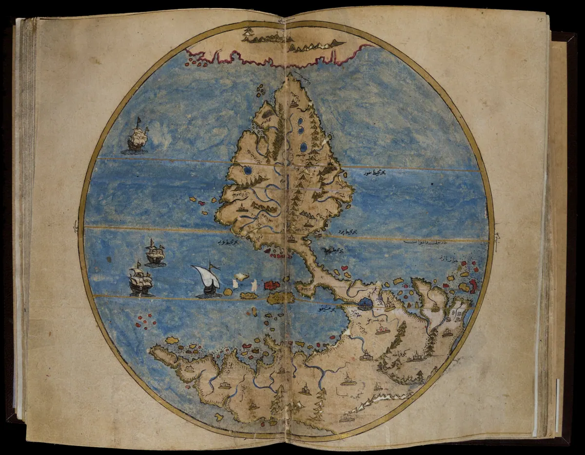 Târîh-i Hind-i Garbî (Târîh-i Yeni Dünyâ / Hadîs-i Nev), fol. acilim-249. Newberry Library