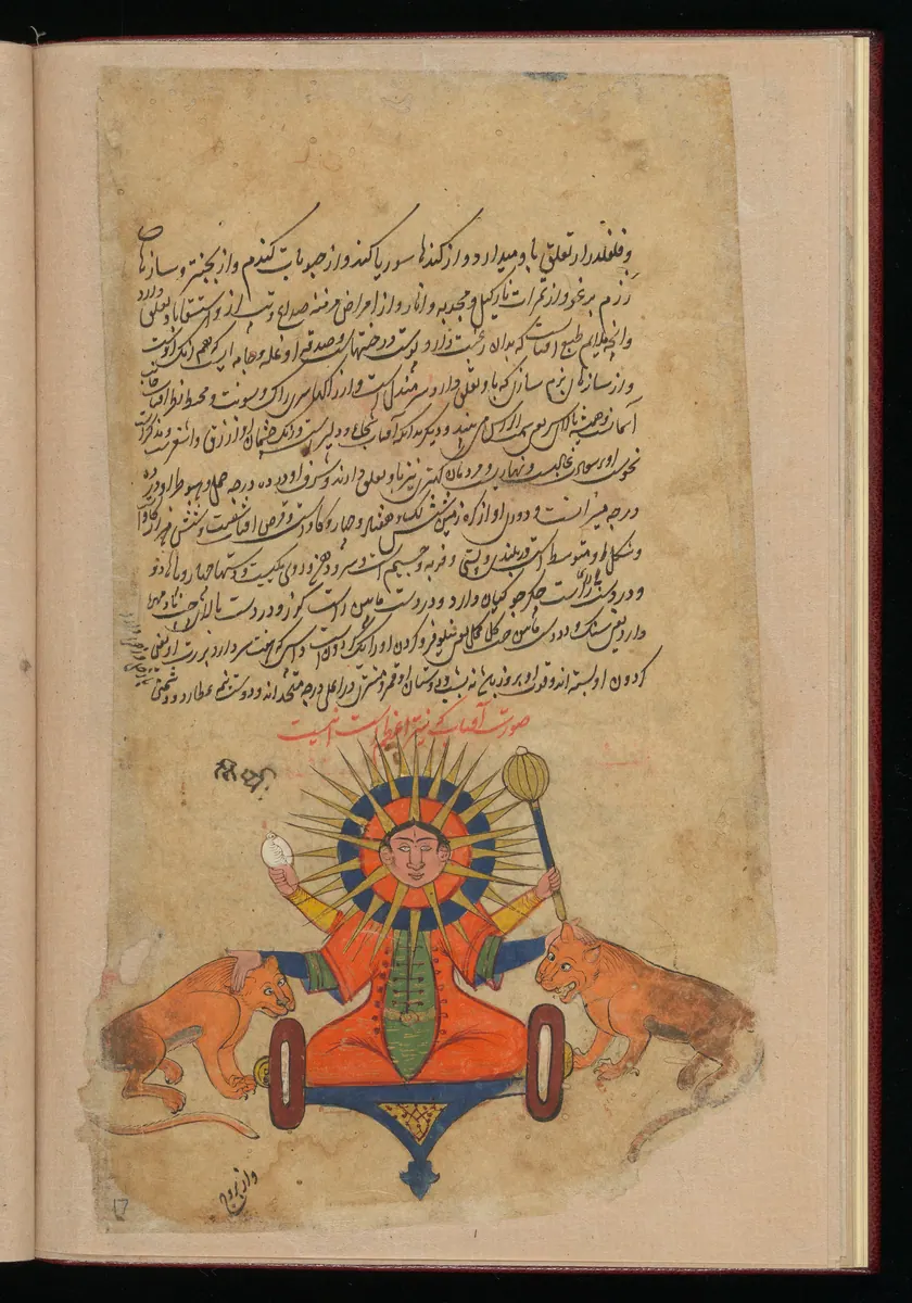 Wellcome MS Persian 373, Görsel 199. Wellcome Collection