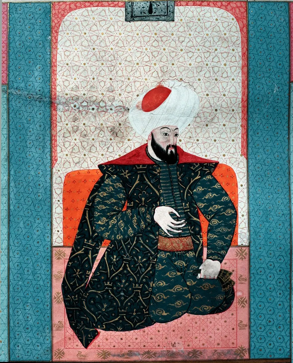 I. Osman — Zübdetü't-Tevârih minyatürü (Wikimedia Commons)